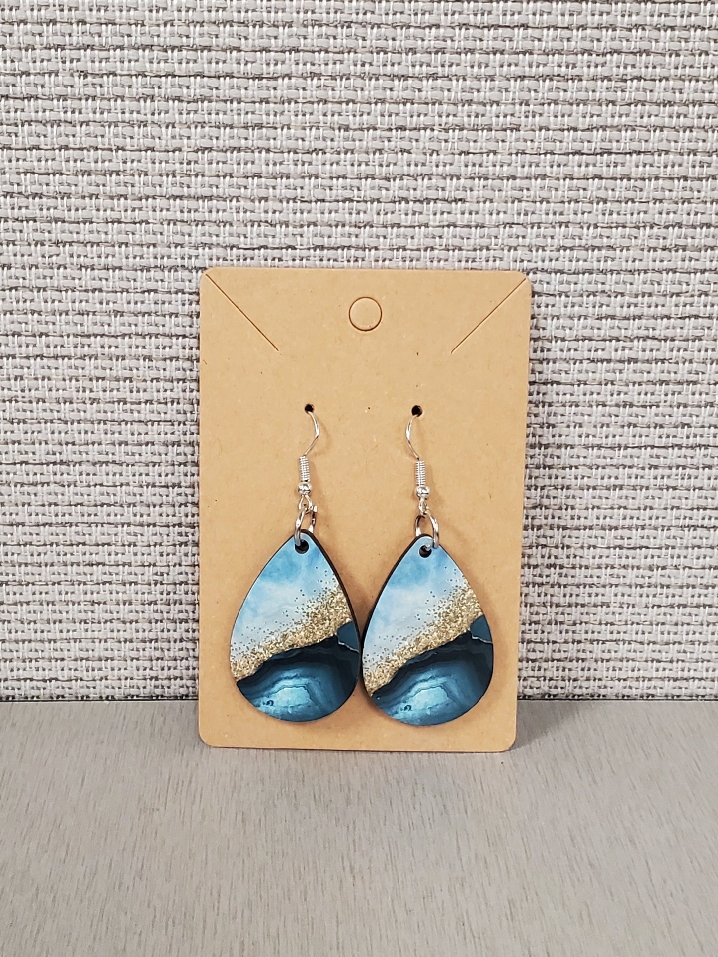 Blue Aqua Earrings