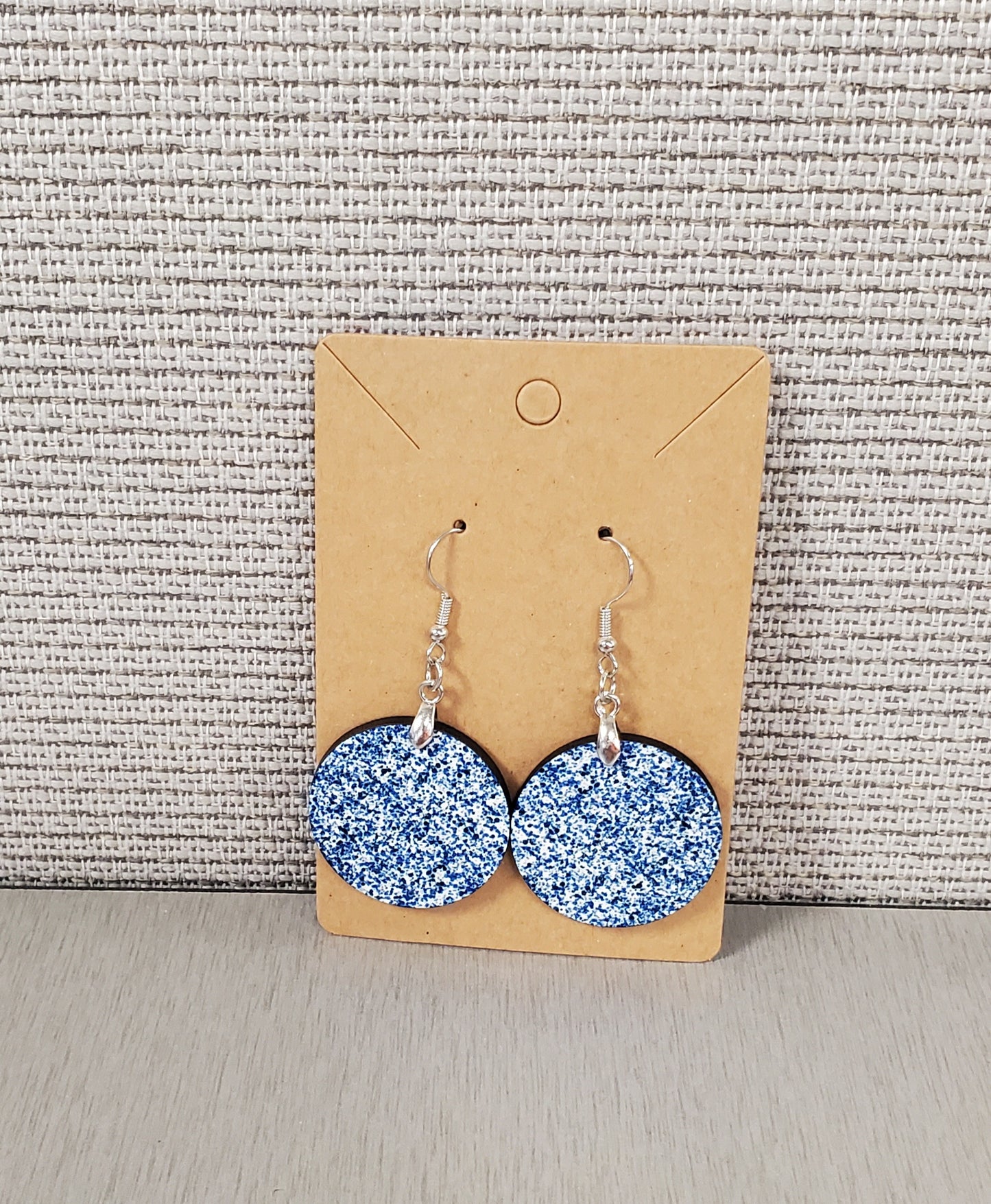 Blue Sparkle Earrings
