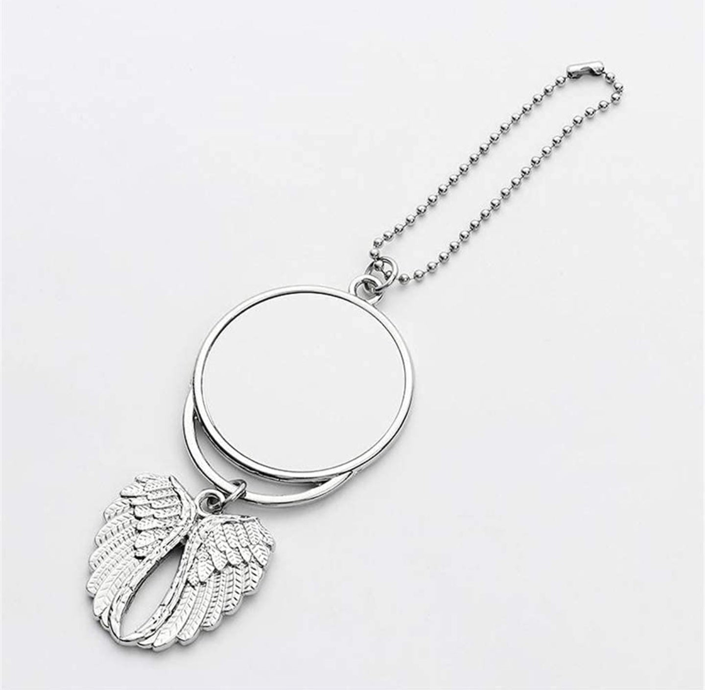 Personalized Angel Wing Rearview Hanger