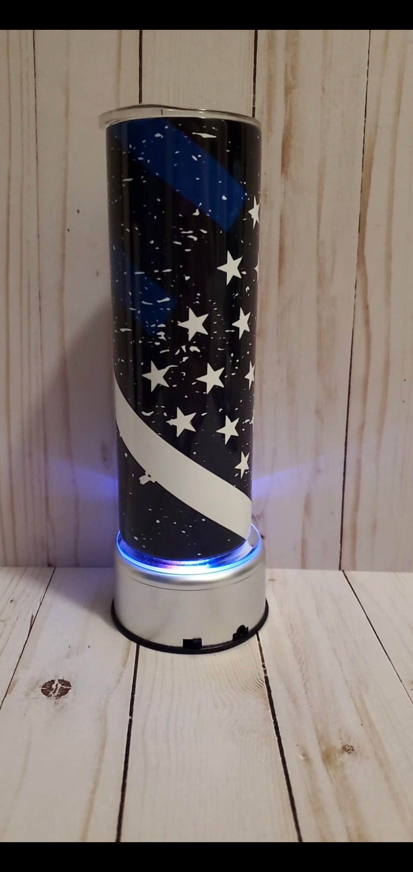 Police Flag RTS Tumbler
