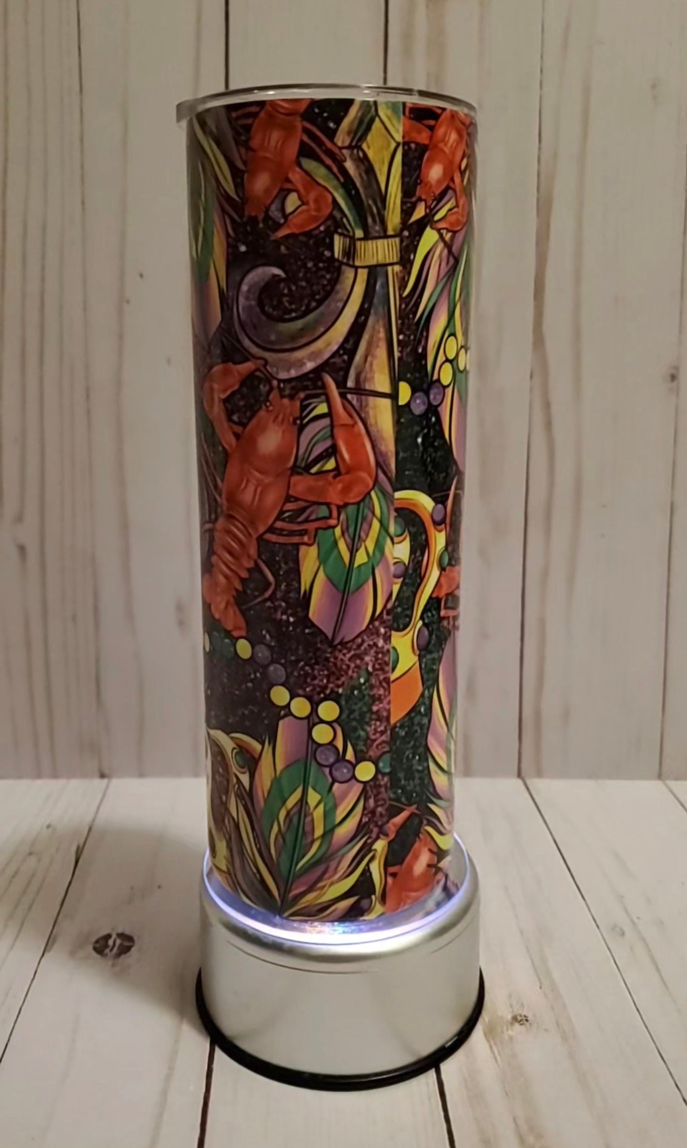 Mardi Gras/Crawfish RTS Tumbler