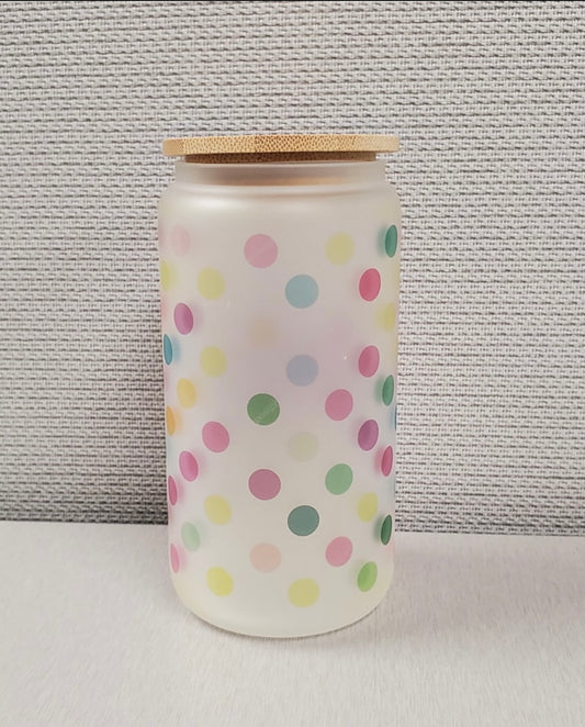Personalized 16 oz beer cans with bamboo lid and straw
