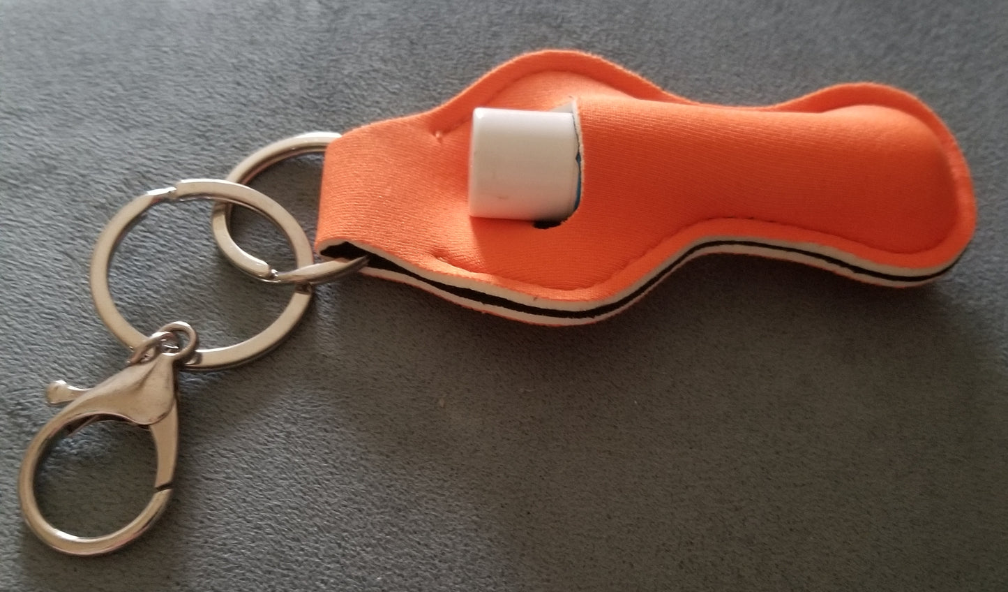 Chapstick Keychain Holder