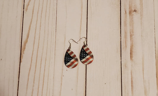Red White Blue 5 Earrings