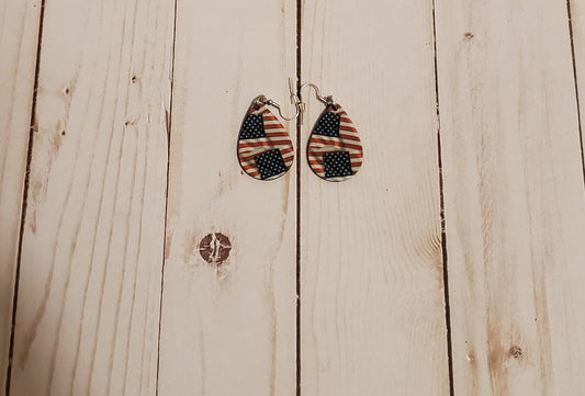 Red White Blue 4 Earrings