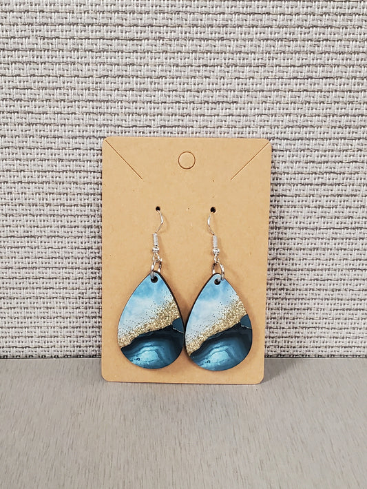Blue Aqua Earrings