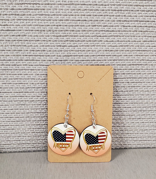 Love America Earrings