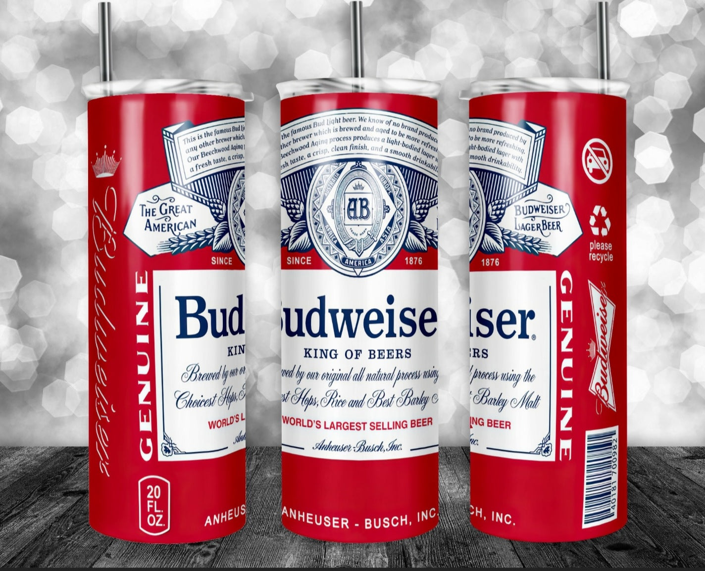 Budweiser RTS Tumbler