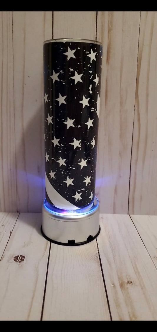 Police Flag RTS Tumbler